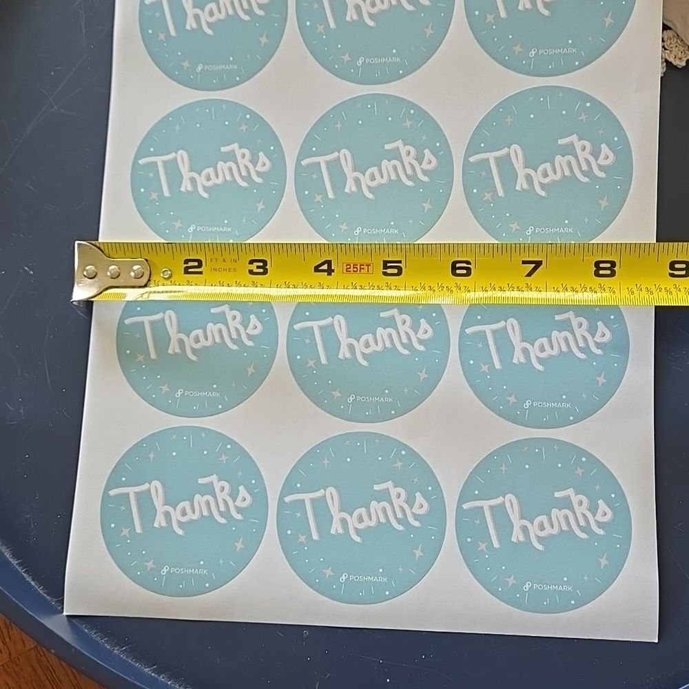 Thank You Blue poshmark Authentic poshfixings poshshow Swag Posher - Picture 6 of 14